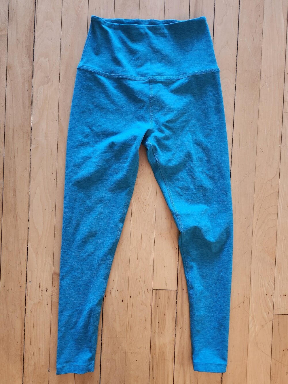 Beyond Yoga Spacedye Leggings, Teal, Size S